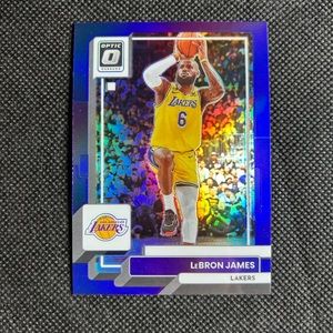2022-23 Panini Optic Lebron James Purple Prizm 116 Los Angeles Lakers